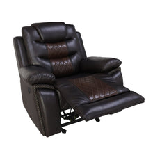 Nikko - Glider Recliner With Power Footrest - Brown