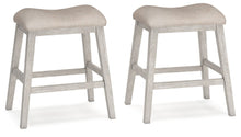 Skempton - Upholstered Stool (Set of 2) - White