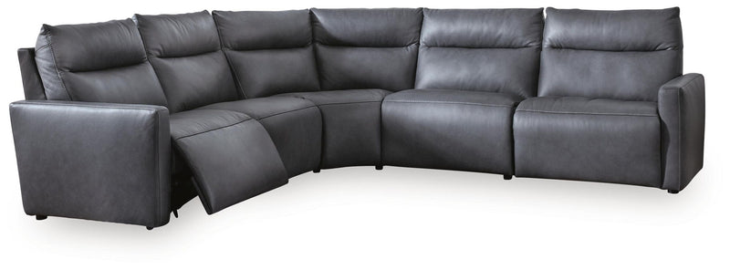 ModZ - 5 Piece Power Reclining Sectional complete set