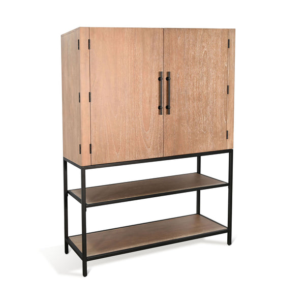 Violet Wine Bar Cabinet Oak Grove