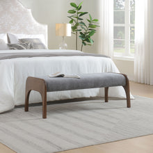 Modern Upholstered Long Bench For Kitchen