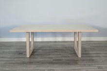 Liz - Arched Leg Dining Table - Bergen Oak