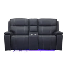 Hartley - Reclining Console Loveseat