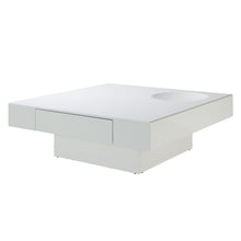 Khaim - Coffee Table - White High Gloss