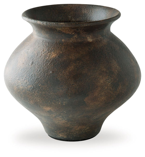 Laddlow Vase Antique Brown