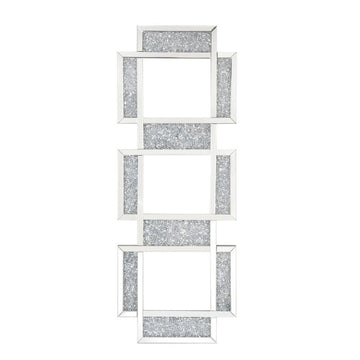 Noralie - 63" Accent Mirror - Mirrored & Faux Diamonds