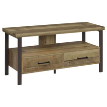 Ruston - 3-Drawer Weathered Pine TV Console