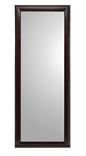 Phoenix - Wood Framed Standing Mirror - Cappuccino