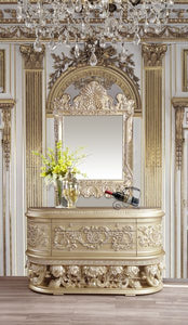 Vatican - Server - Champagne Silver Finish