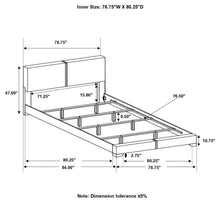 Conner - Upholstered Panel Bed