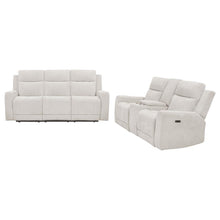 Kennett - Chenille Power Reclining Sofa Set