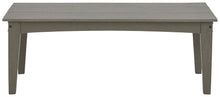 Visola - Gray - Rectangular Cocktail Table