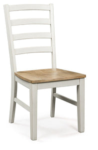 Purlaney - Antique White / Natural - Dining Room Side Chair (Set of 2)