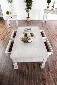 Joliet - Coffee Table - Antique White