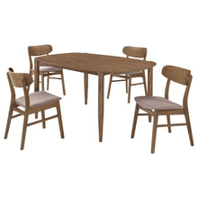 Dortch - Oval Solid Wood Dining Set