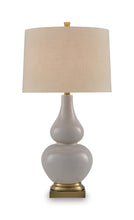 Weswick - Ceramic Table Lamp - Cream / Gold Finish
