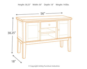 Haddigan - Dark Brown - Dining Room Server