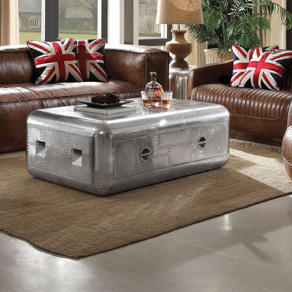 Brancaster 19" Coffee Table Aluminum