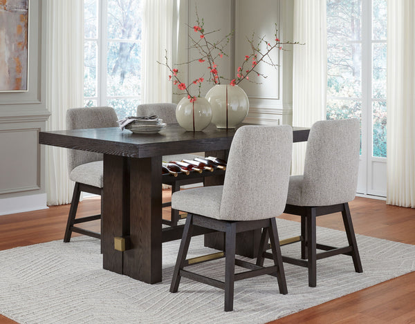 Burkhaus Counter Table Set at Savon Furniture Gallery, Visalia CA
