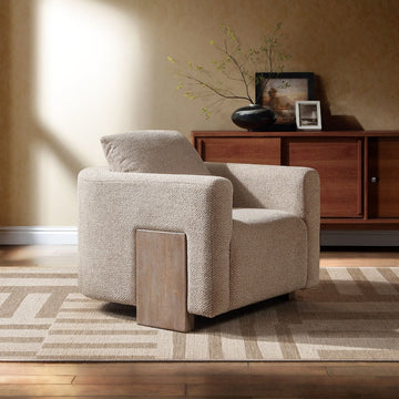 Tryne - Accent Chair - Latte