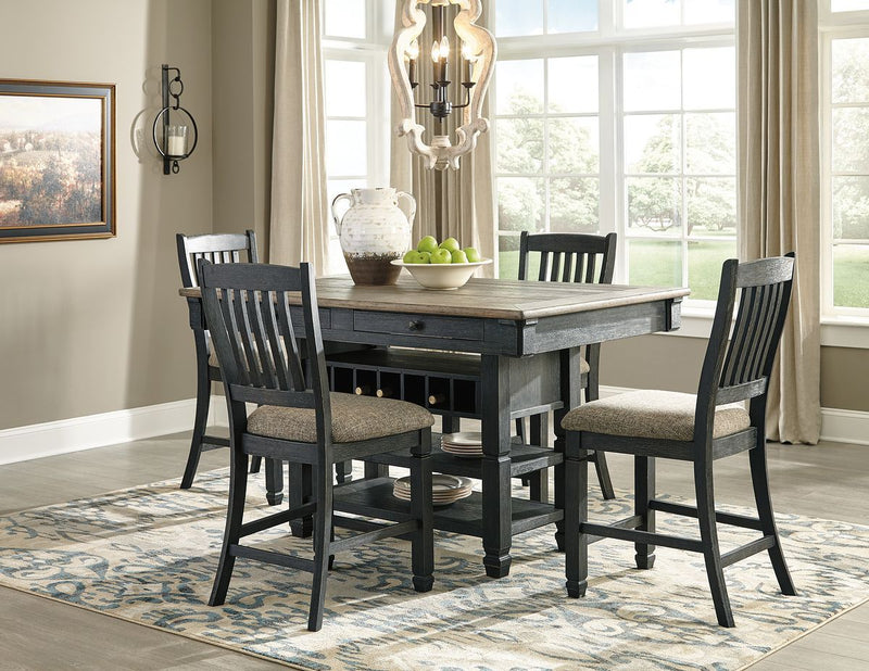 Tyler Creek - Counter Height Table Set complete set