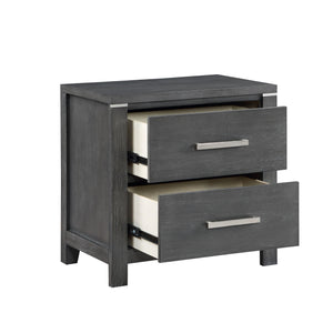 Odessa - Nightstand - Charcoal