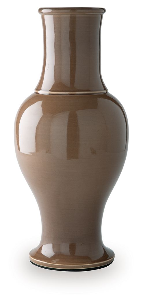 Tillmer Vase Brown