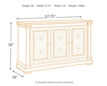 Bolanburg - Beige - Dining Room Server