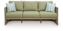 Serena Shores - Beige / Green - Sofa With Cushion