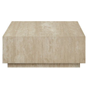 Deon - Coffee Table - Beige Travertine