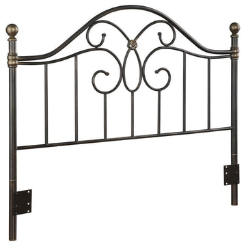 Bailey - Metal Queen / Full Open Frame Headboard - Black