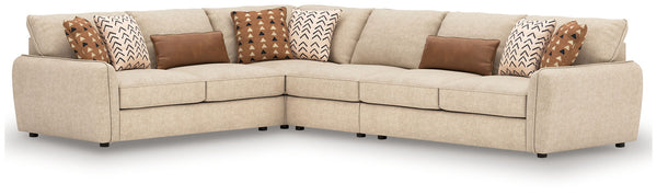 Seyler 4-Piece Sectional Sand