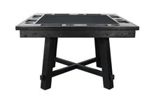 Reno - Square Poker Dining Table - Umbra Black