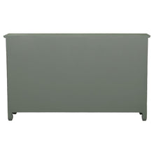 Madeline - 3-Drawer Scrollwork Accent Cabinet - Antique Green