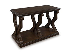 Maylee - Dark Brown - Sofa Table