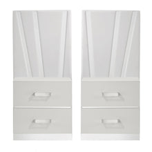 Europa - Nightstand Panels (Set of 2) - White