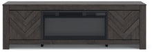 Cayboni - LG TV Stand With Fireplace Option