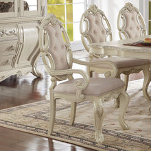 Ragenardus - Arm Chair (Set of 2) - Fabric & Antique White