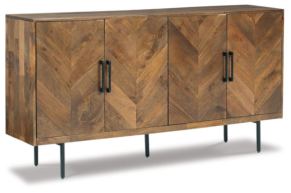 PratTVille Accent Cabinet Brown