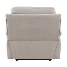 Chriki - Power Recliner With Lift & Heating & Massage - Beige Chenille & Black