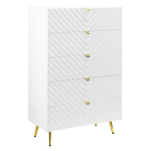 Gaines - Chest - White High Gloss