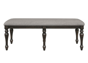 Hilara - Bench - Gray & Charcoal