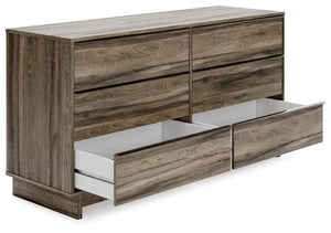 Shallifer - Brown - Six Drawer Dresser