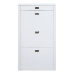 Pagan - Shoe Cabinet - White High Gloss