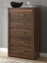 Janfyn - Five Drawer Chest - Brown