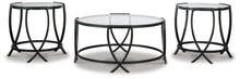 Tarrin - Occasional Table Set (Set of 3) - Black