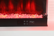 Peseux 71" TV Stand with Electric Fireplace & Heater – White