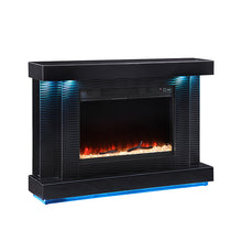 Dorrit 55" Electric Fireplace TV Console with Heater – Black