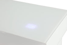 Dorrit 55" Electric Fireplace TV Console with Heater – White
