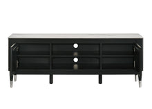 Maidstone 71" TV Console – Black / White